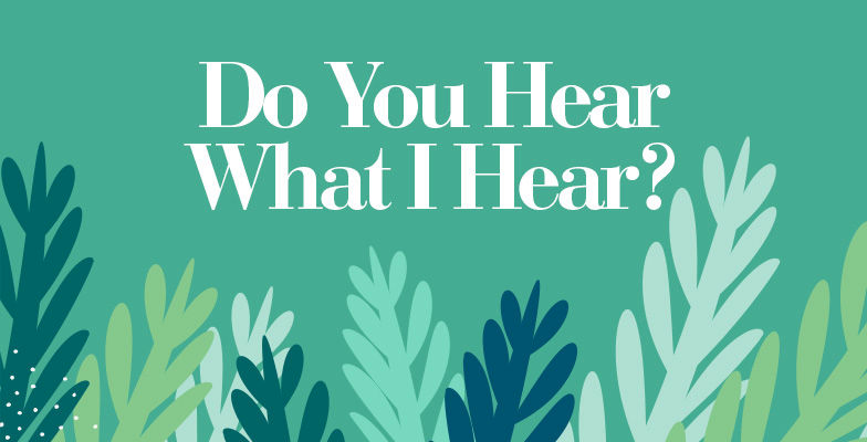 Do You Hear What I Hear